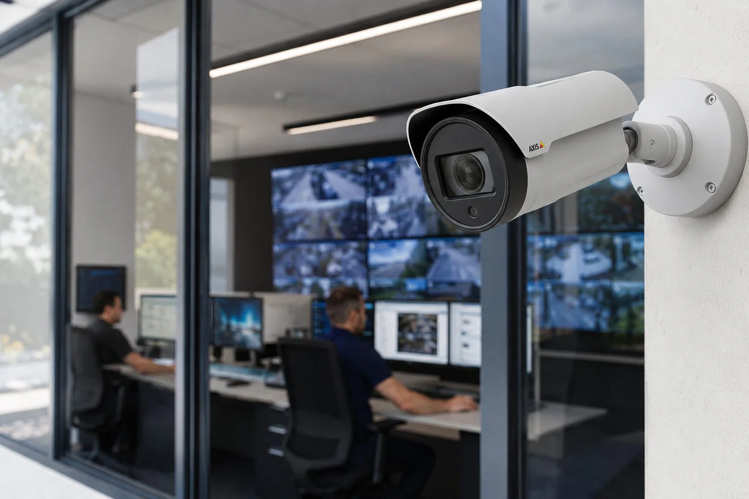 Installation professionnelle de vidéosurveillance